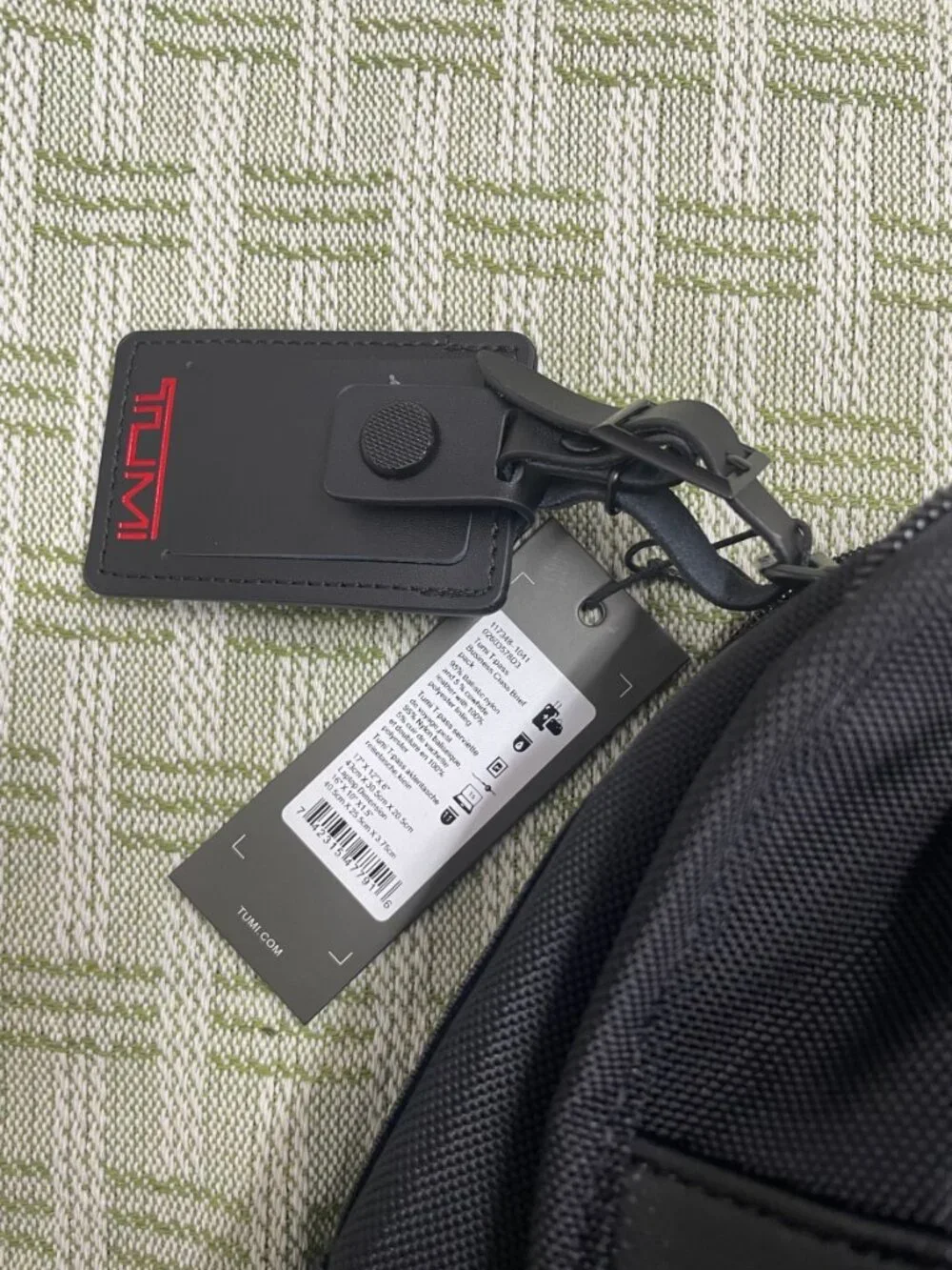 TUMI Alpha 3 Backpack | Ballistic Nylon Large Capacity